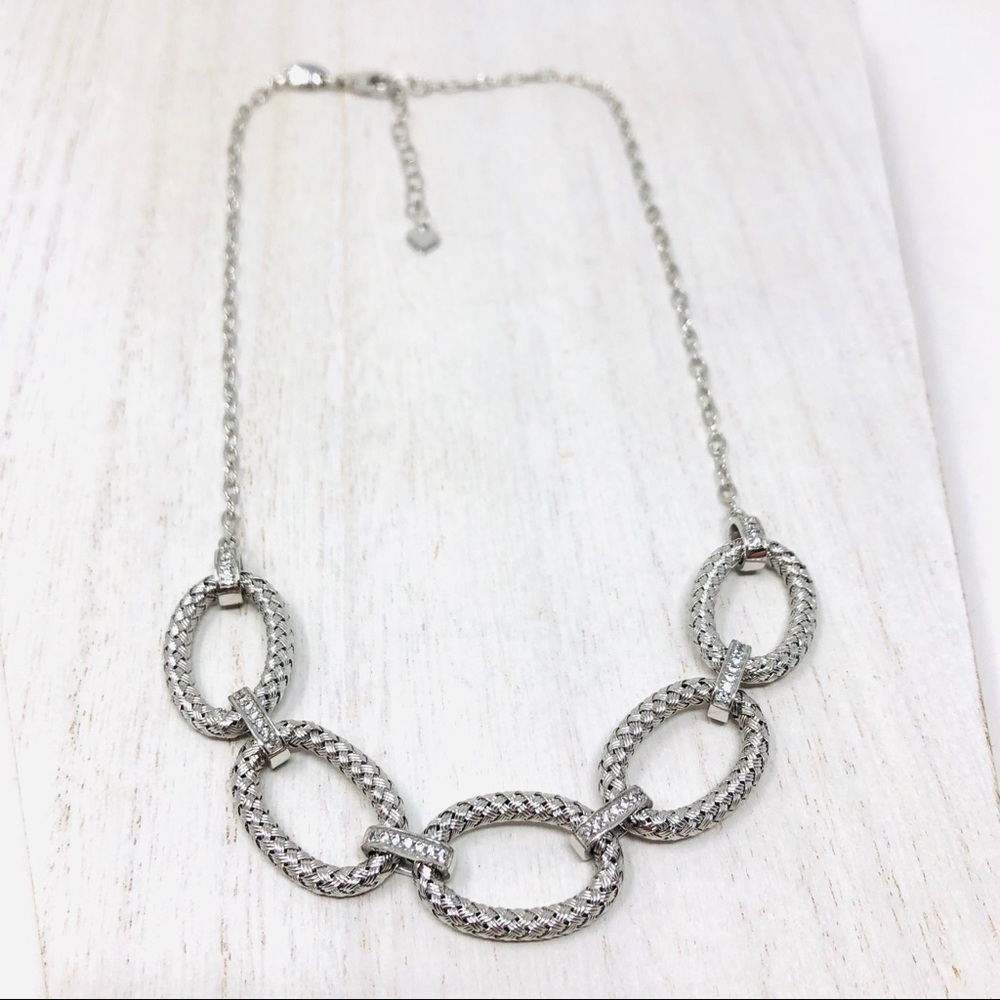 CHARLES GARNIER sterling silver necklace, made in Peru, NWOT